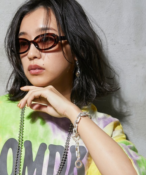 GEVS.(ジェイヴィス)の「<大きいサイズ> 綿100%ムラ染ロゴプリントTシャツ GEVS.(Tシャツ/カットソー・レディース・ブラック系/パープル系・4L/LL/3L/L/5L)」の17枚目の写真