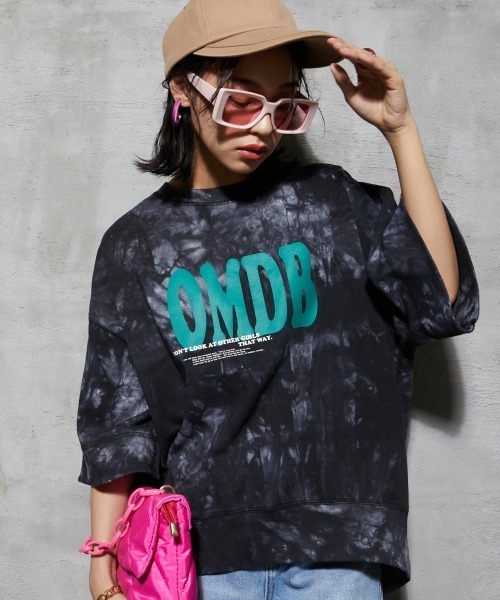 GEVS.(ジェイヴィス)の「<大きいサイズ> 綿100%ムラ染ロゴプリントTシャツ GEVS.(Tシャツ/カットソー・レディース・ブラック系/パープル系・4L/LL/3L/L/5L)」の20枚目の写真