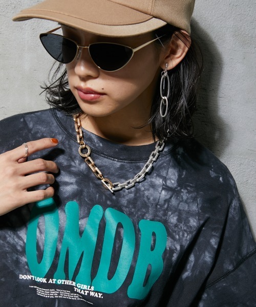 GEVS.(ジェイヴィス)の「<大きいサイズ> 綿100%ムラ染ロゴプリントTシャツ GEVS.(Tシャツ/カットソー・レディース・ブラック系/パープル系・4L/LL/3L/L/5L)」の18枚目の写真