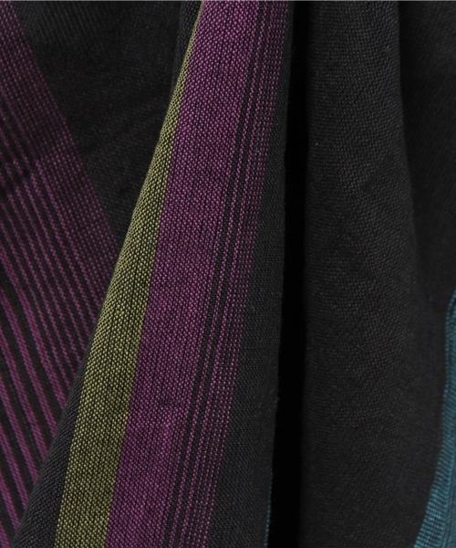 チャイハネ（チャイハネ）の「【チャイハネ】カラパナストライプキャミワンピース（ワンピース・レディース・ブラック/ブルー/カーキ/オレンジ/ホワイト・FREE）」の8枚目の写真