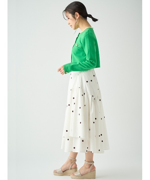 CELFORD（セルフォード）の「総針トリムニットカーディガン