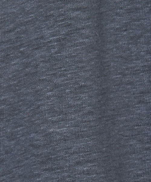 MAJESTIC FILATURES(マジェスティックフィラチュール)の「MAJESTIC FILATURES:LINEN ELASTHANNE SS(Tシャツ/カットソー・レディース・ホワイト/グレー・1)」の9枚目の写真