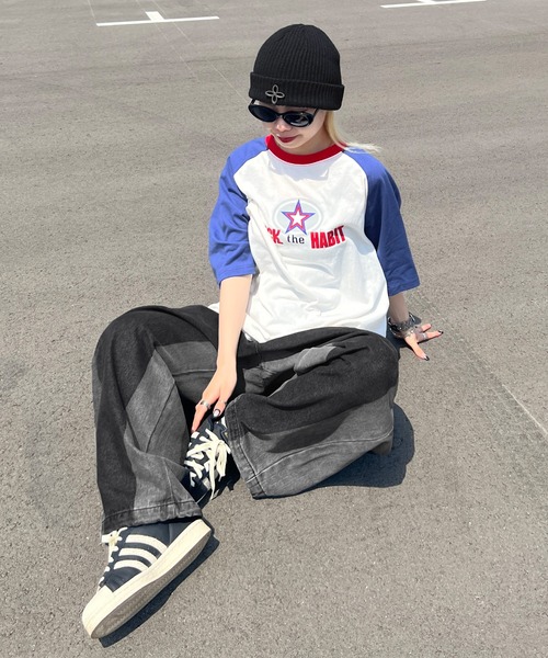 sedacle(セダクル)の「ウォッシュブリーチデニム(デニムパンツ・メンズ・ブラック/インディゴブルー・MEDIUM/LARGE/SMALL)」の3枚目の写真