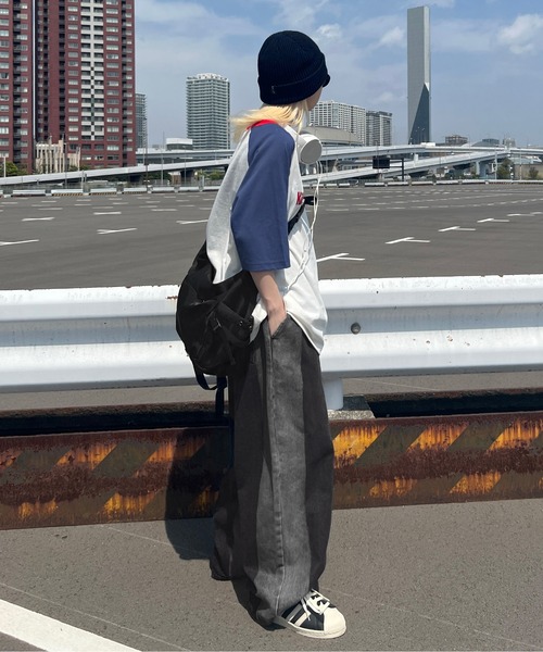 sedacle(セダクル)の「ウォッシュブリーチデニム(デニムパンツ・メンズ・ブラック/インディゴブルー・MEDIUM/LARGE/SMALL)」の6枚目の写真