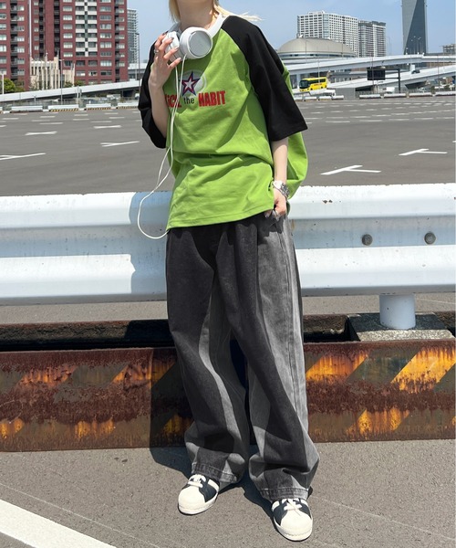 sedacle(セダクル)の「ウォッシュブリーチデニム(デニムパンツ・メンズ・ブラック/インディゴブルー・MEDIUM/LARGE/SMALL)」の14枚目の写真