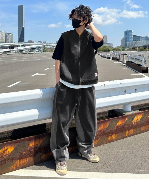 sedacle(セダクル)の「ウォッシュブリーチデニム(デニムパンツ・メンズ・ブラック/インディゴブルー・MEDIUM/LARGE/SMALL)」の18枚目の写真