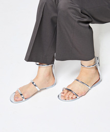 Giuseppe Zanotti | 【GIUSEPPE ZANOTTI/ジュゼッペ ザノッティ】metallic 3strap sandal(サンダル)