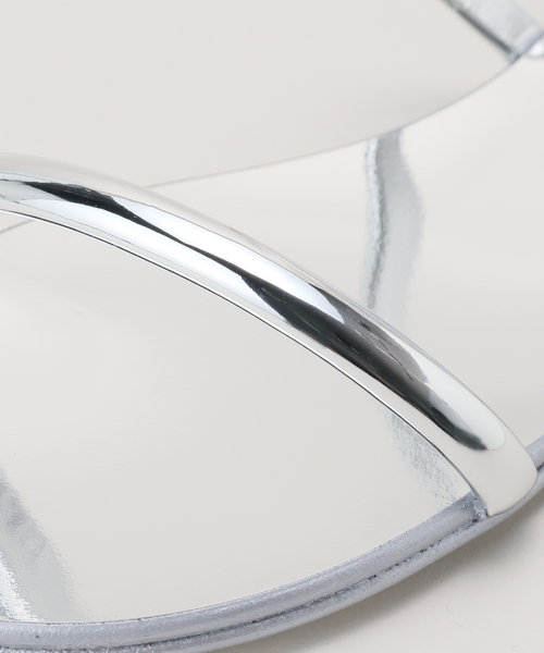 Giuseppe Zanotti（ジュベッゼサノッティ）の「【GIUSEPPE ZANOTTI/ジュゼッペ ザノッティ】metallic 3strap sandal（サンダル・レディース・シルバー・37/39/36）」の13枚目の写真