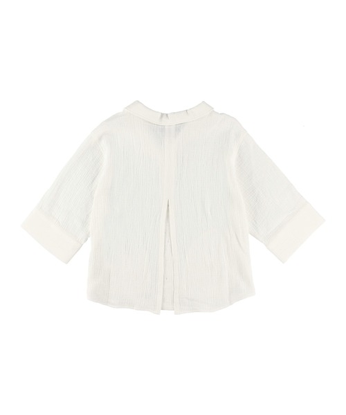 ALEXIA STAM Pixy Cotton ホワイト S ALEXIA STAM（アリシアスタン）の「Cozy Cotton Gauze Shirt