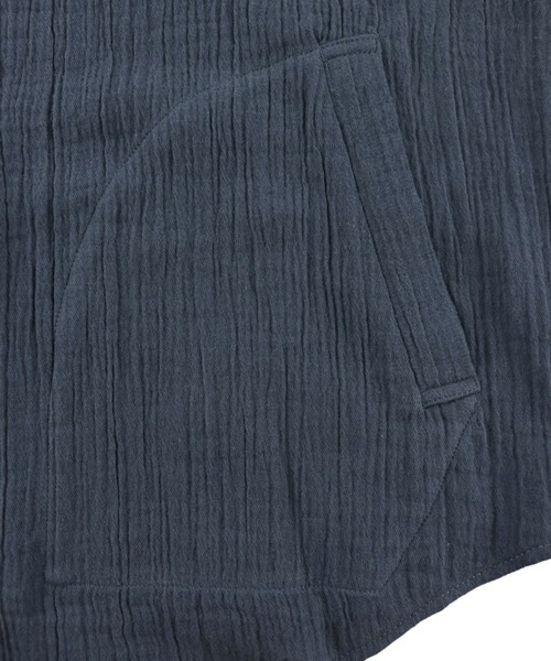 ALEXIA STAM（アリシアスタン）の「Cozy Cotton Gauze Shirt / コットンガーゼシャツ（シャツ/ブラウス・レディース・ホワイト/チャコールグレー・FREE）」の15枚目の写真