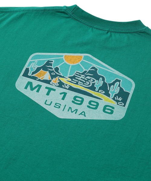 NEW BALANCE(ニューバランス)の「MT1996 バックグラフィックTシャツ(Tシャツ/カットソー・メンズ・ホワイト/サンドグレー/グリーン・LARGE/MEDIUM/X-LARGE/SMALL)」の8枚目の写真
