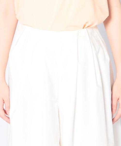 Another Edition（アナザーエディション）の「タイプライタータックパンツ/AEBC タイプライタータック 6ブ◆（その他パンツ・レディース・ホワイト/コバルトブルー・SMALL/MEDIUM）」の9枚目の写真