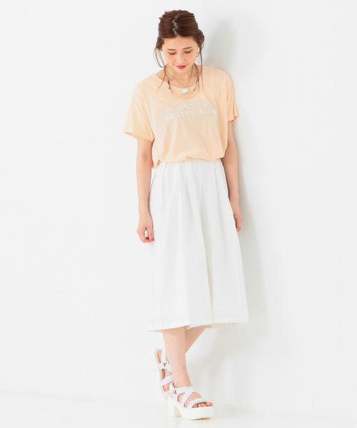 Another Edition（アナザーエディション）の「タイプライタータックパンツ/AEBC タイプライタータック 6ブ◆（その他パンツ・レディース・ホワイト/コバルトブルー・SMALL/MEDIUM）」の11枚目の写真