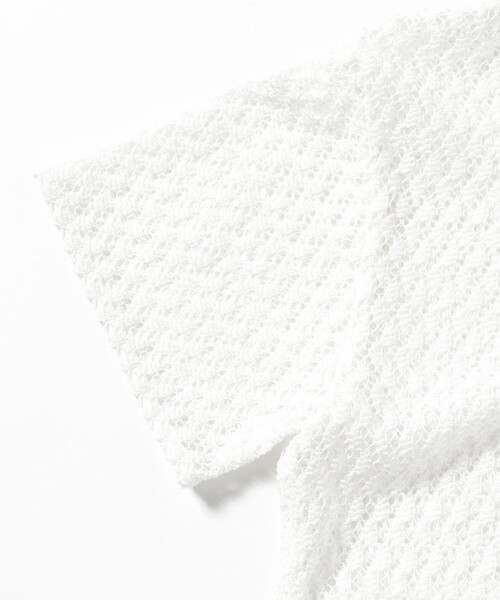 Ray BEAMS（レイビームス）の「Ray BEAMS / パッチワーク レース シャツ（シャツ/ブラウス・レディース・ブラック/ホワイト・ONE SIZE）」の22枚目の写真