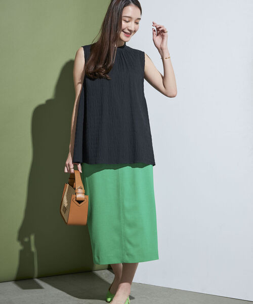 NOLLEY’S（ノーリーズ）の「2WAYリボンティアードブラウス（シャツ/ブラウス・レディース・ホワイト/ブラック/キャメル・38）」の5枚目の写真