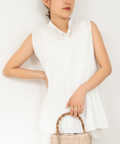 NOLLEY’S（ノーリーズ）の「2WAYリボンティアードブラウス（シャツ/ブラウス・レディース・ホワイト/ブラック/キャメル・38）」の22枚目の写真