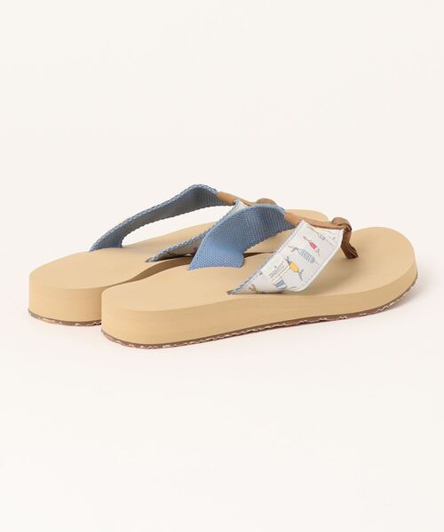 L.L.Bean(エルエルビーン)の「メイン・アイル・フリップフロップ、ウーブン サラ・フィッツ(サンダル・レディース・ホワイト系その他/グリーン系その他・D6/D7/D8)」の3枚目の写真