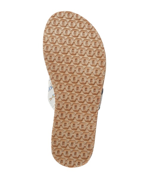 L.L.Bean(エルエルビーン)の「メイン・アイル・フリップフロップ、ウーブン サラ・フィッツ(サンダル・レディース・ホワイト系その他/グリーン系その他・D6/D7/D8)」の7枚目の写真