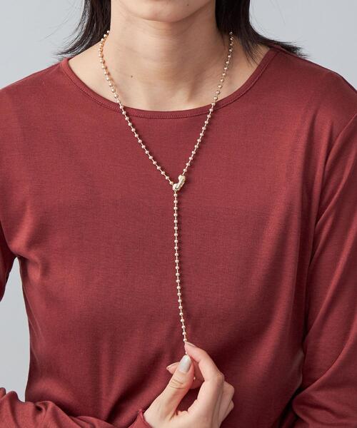 CITEN(シテン)の「<CITEN>ボールチェーン マルチWAY ネックレス(ネックレス・レディース・ゴールド/シルバー・FREE)」の1枚目の写真