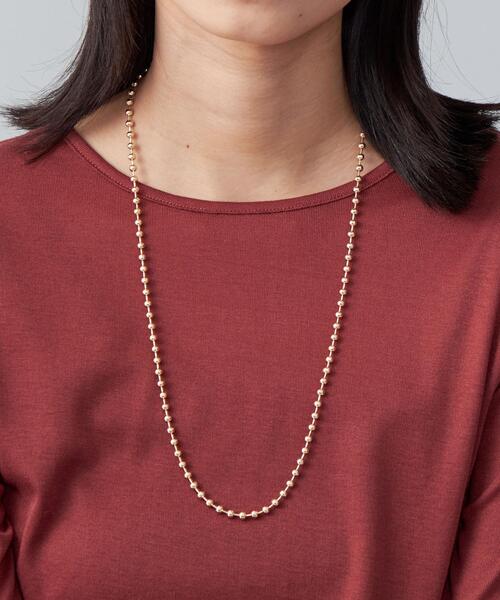 CITEN(シテン)の「<CITEN>ボールチェーン マルチWAY ネックレス(ネックレス・レディース・ゴールド/シルバー・FREE)」の7枚目の写真