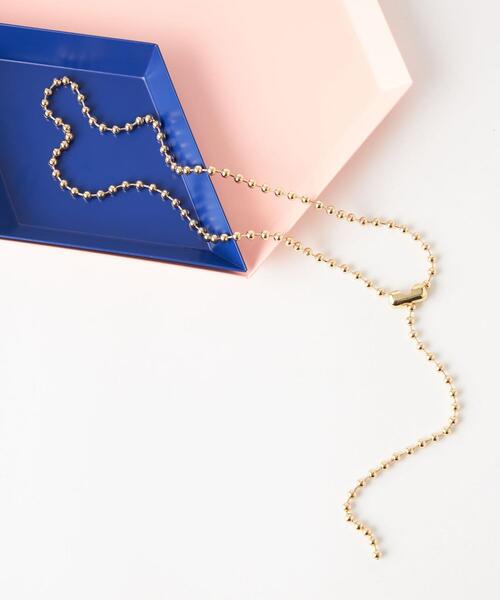 CITEN(シテン)の「<CITEN>ボールチェーン マルチWAY ネックレス(ネックレス・レディース・ゴールド/シルバー・FREE)」の10枚目の写真