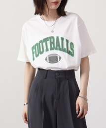 アメカジ半袖プリントTシャツ