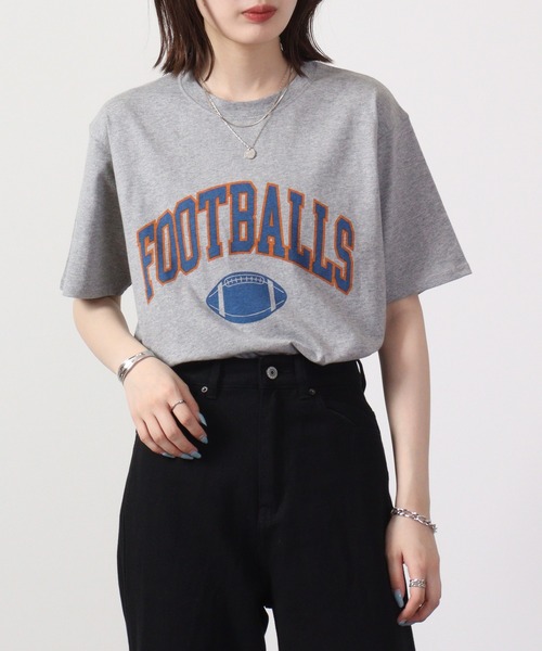FUNALIVE（ファンアライブ）の「アメカジ半袖プリントTシャツ（Tシャツ/カットソー・メンズ・ブラック系/ダークグレー/ネイビー/ベージュ/ブラック系1/グリーン系/ホワイト系/ホワイト系2/サックスブルー/ホワイト系5/ブラック系2/グレー系/ネイビー系/ブラック系3/ネイビー系1/チャコール/ホワイト系1/ホワイト/ホワイト系6/ホワイト系3/グリーン系1/ブラック/オレンジ/ホワイト系4/グリーン/杢グレー/ラベンダー/ミント/グリーン系2/チャコールグレー/ベージュ系1/ベージュ系・XL/M/L）」の19枚目の写真