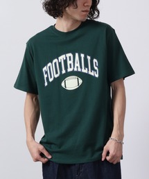 アメカジ半袖プリントTシャツ