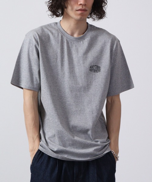 FUNALIVE（ファンアライブ）の「アメカジ半袖プリントTシャツ（Tシャツ/カットソー・メンズ・ブラック系/ダークグレー/ネイビー/ベージュ/ブラック系1/グリーン系/ホワイト系/ホワイト系2/サックスブルー/ホワイト系5/ブラック系2/グレー系/ネイビー系/ブラック系3/ネイビー系1/チャコール/ホワイト系1/ホワイト/ホワイト系6/ホワイト系3/グリーン系1/ブラック/オレンジ/ホワイト系4/グリーン/杢グレー/ラベンダー/ミント/グリーン系2/チャコールグレー/ベージュ系1/ベージュ系・XL/M/L）」の17枚目の写真