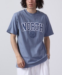 アメカジ半袖プリントTシャツ