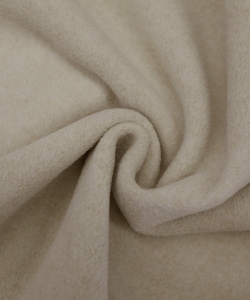 select MOCA（セレクトモカ）の「ノーカラーポケットデザインアウター（ノーカラーコート・レディース・アイボリー/スミクロ・FREE）」の9枚目の写真