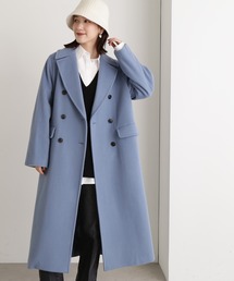 N.(N. Natural Beauty Basic) | 【S Size Line】◆ビーバーメルトンロングチェスターコート(チェスターコート)