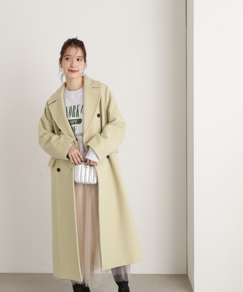 S Size Line】◇ビーバーメルトンロングチェスターコート D2Cサイト