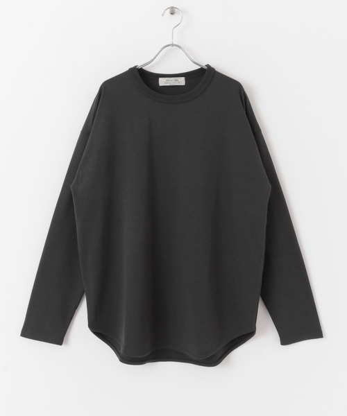 URBAN RESEARCH Sonny Label（アーバンリサーチサニーレーベル）の「『抗菌/防臭』レイヤードロングスリーブTシャツ（Tシャツ/カットソー・メンズ・ナチュラル/チャコールグレー/ホワイト・MEDIUM/LARGE）」の9枚目の写真