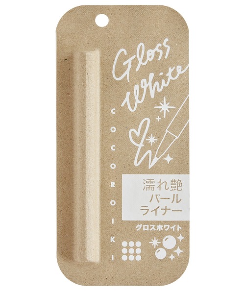 Beauty Connect(ビューティーコネクト)の「COCOROIKI(ココロイキ) アイデザインライナー(アイライナー・レディース・01 ミスティーグレイ/02 セピアブロンズ/03 スターライトコッパー/04 メイプルローズ/05 クリスタルパープル/BK グロスブラック/BR ガーネットブラウン/BRBK ブロンズブラック/WT グロスホワイト/BL ブルートパーズ/GR ペリドットグリーン/WT ラディアントホワイト・FREE)」の2枚目の写真