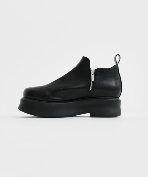 STUDIOUS（ステュディオス）の「PLATFORM ショートブーツ（ブーツ・メンズ・ブラック・1/2/3）」の11枚目の写真