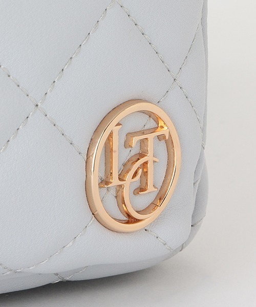 LOVETOXIC（ラブトキシック）の「キルティング合皮ミニリュック（バックパック/リュック・キッズ・オフホワイト/ブラック/サックスブルー・FREE）」の10枚目の写真