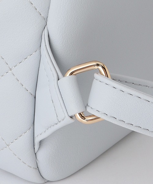 LOVETOXIC（ラブトキシック）の「キルティング合皮ミニリュック（バックパック/リュック・キッズ・オフホワイト/ブラック/サックスブルー・FREE）」の13枚目の写真