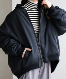 Social GIRL | オーバーサイズギャザーMA-1ブルゾン(MA-1)