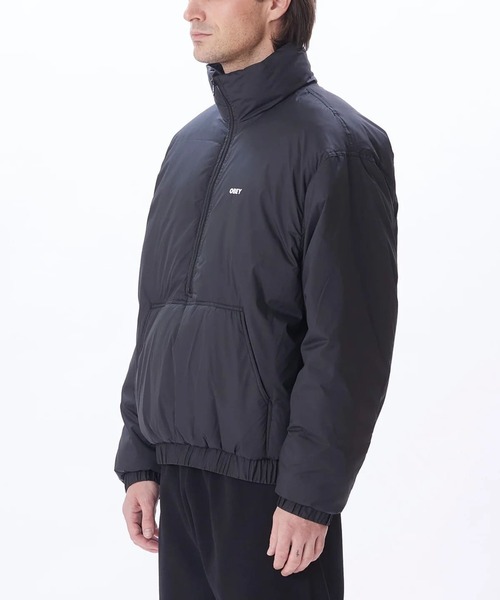 OBEY(オベイ)の「【OBEY】STUDIO MOCK NECK ANORAK(ナイロンジャケット・メンズ・ブラック・X-LARGE/MEDIUM/LARGE)」の6枚目の写真