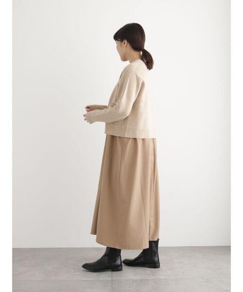 sm2rhythm（サマンサモスモスリズム）の「リブニットカーディガン（カーディガン/ボレロ・レディース・グレー/ブルー/ベージュ・F）」の7枚目の写真