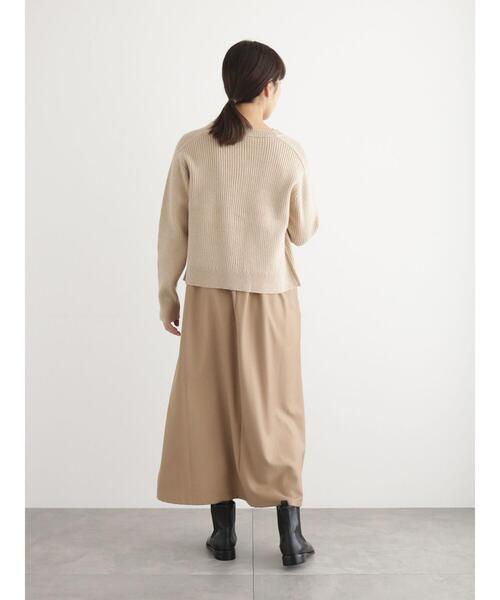 sm2rhythm（サマンサモスモスリズム）の「リブニットカーディガン（カーディガン/ボレロ・レディース・グレー/ブルー/ベージュ・F）」の8枚目の写真