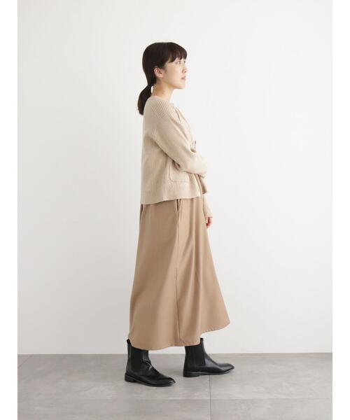 sm2rhythm（サマンサモスモスリズム）の「リブニットカーディガン（カーディガン/ボレロ・レディース・グレー/ブルー/ベージュ・F）」の9枚目の写真