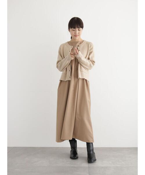 sm2rhythm（サマンサモスモスリズム）の「リブニットカーディガン（カーディガン/ボレロ・レディース・グレー/ブルー/ベージュ・F）」の11枚目の写真