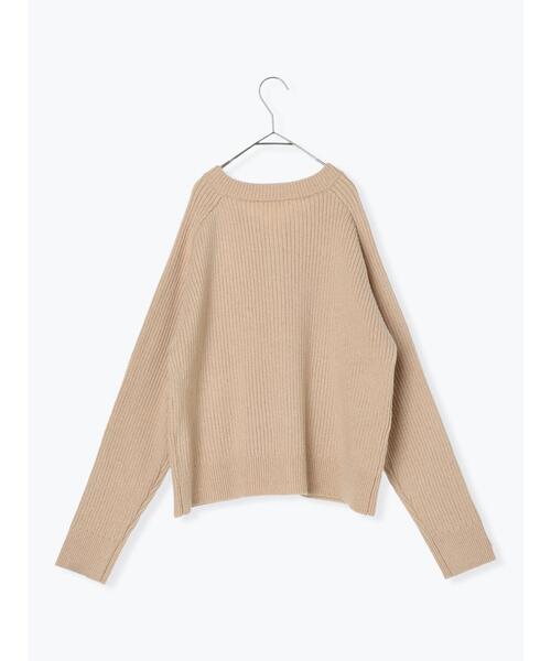 sm2rhythm（サマンサモスモスリズム）の「リブニットカーディガン（カーディガン/ボレロ・レディース・グレー/ブルー/ベージュ・F）」の22枚目の写真