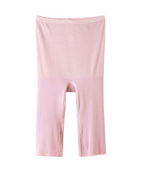 GUNZE(グンゼ)の「HOTMAGIC/ホットマジック 冷えのポイントを集中的に暖める あったか5分丈ボトム(インナーウェア/肌着・レディース・ベージュ系その他/ネイビー/ブラック/ピンク/ブルーグレー・MEDIUM/X-LARGE/LARGE)」の2枚目の写真