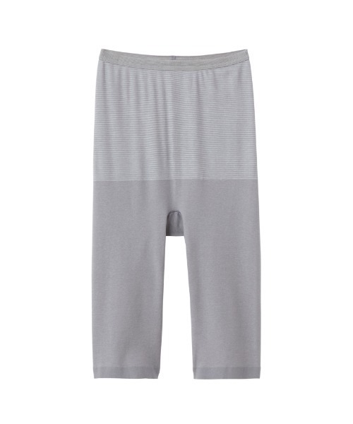 GUNZE(グンゼ)の「HOTMAGIC/ホットマジック 冷えのポイントを集中的に暖める あったか5分丈ボトム(インナーウェア/肌着・レディース・ベージュ系その他/ネイビー/ブラック/ピンク/ブルーグレー・MEDIUM/X-LARGE/LARGE)」の19枚目の写真