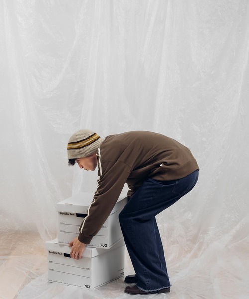 MUHET（ミュエータ）の「ニットバケットハット（ハット・レディース・ブラック/ライトベージュ・FREE）」の16枚目の写真