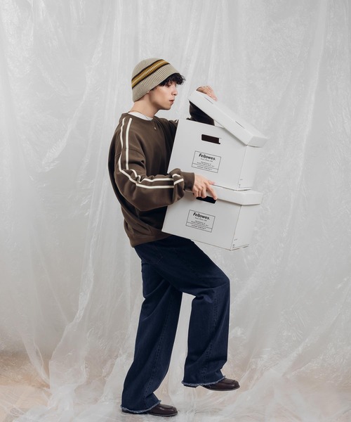 MUHET（ミュエータ）の「ニットバケットハット（ハット・レディース・ブラック/ライトベージュ・FREE）」の17枚目の写真