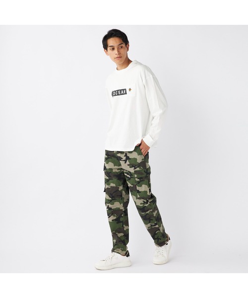 Ocean Pacific(オーシャンパシフィック)の「Ocean Pacific/オーシャンパシフィック Tシャツ 長袖 ブランドロゴ サーフボード ポケット付きシャツ(Tシャツ/カットソー・メンズ・ヘザーグレー/アイボリー/チャコールグレー/ネイビー・XL/M/L)」の20枚目の写真